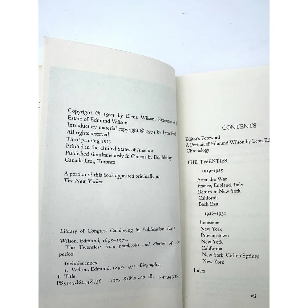N/A edmund wilson